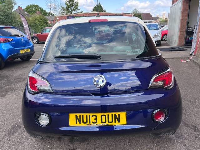 2013 Vauxhall Adam 1.2i Jam Blue 3dr Hatch