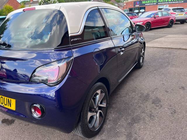 2013 Vauxhall Adam 1.2i Jam Blue 3dr Hatch