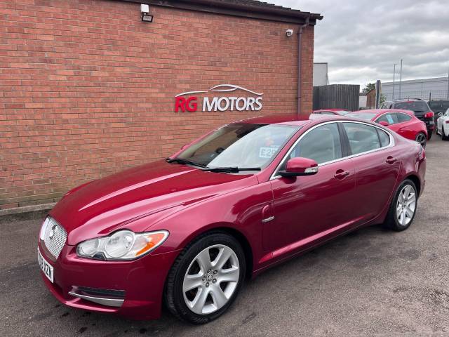 Jaguar XF 2.7d Premium Luxury Red 4dr Auto Saloon Diesel Red