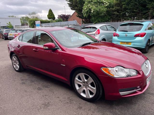 2008 Jaguar XF 2.7d Premium Luxury Red 4dr Auto