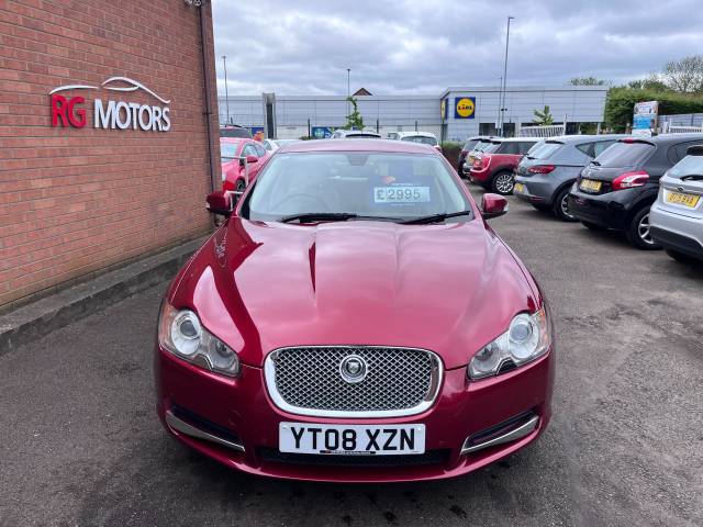 2008 Jaguar XF 2.7d Premium Luxury Red 4dr Auto