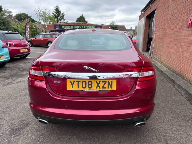 2008 Jaguar XF 2.7d Premium Luxury Red 4dr Auto