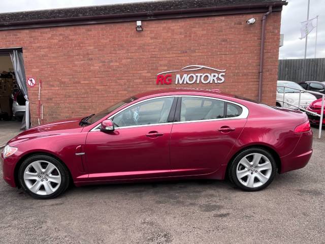 2008 Jaguar XF 2.7d Premium Luxury Red 4dr Auto