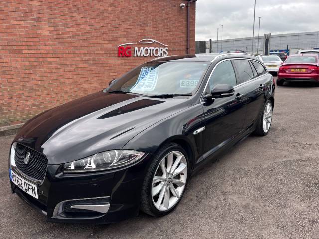 2012 Jaguar XF 3.0d V6 S Portfolio Auto Black 5dr Estate