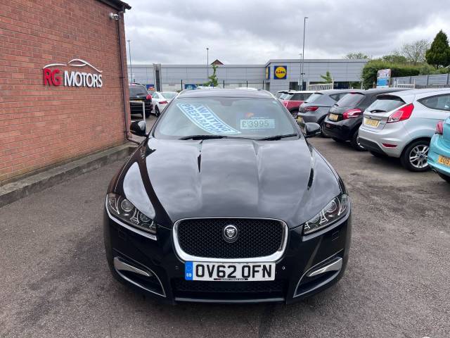2012 Jaguar XF 3.0d V6 S Portfolio Auto Black 5dr Estate