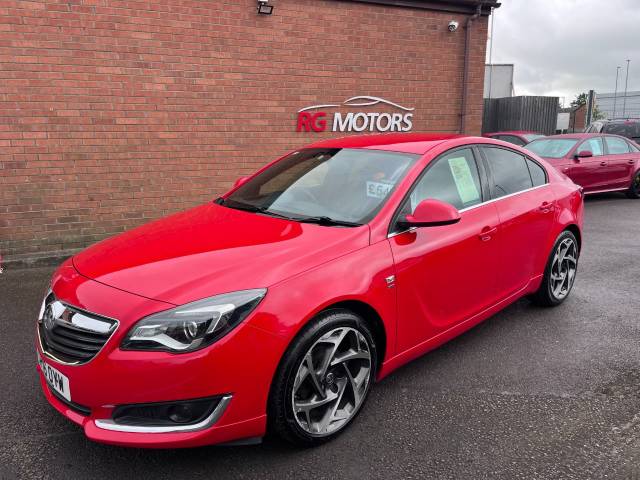 Vauxhall Insignia 1.6 CDTi SRi Vx-line Nav Red 5dr Hatch Hatchback Diesel Red