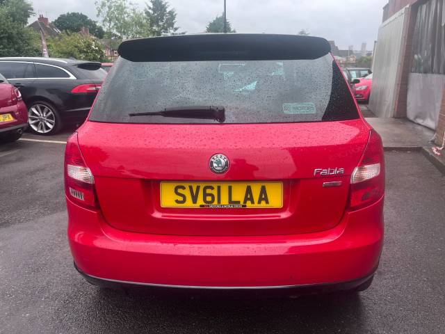 2011 Skoda Fabia 1.2 TSI 105 Monte Carlo Red 5dr Hatch