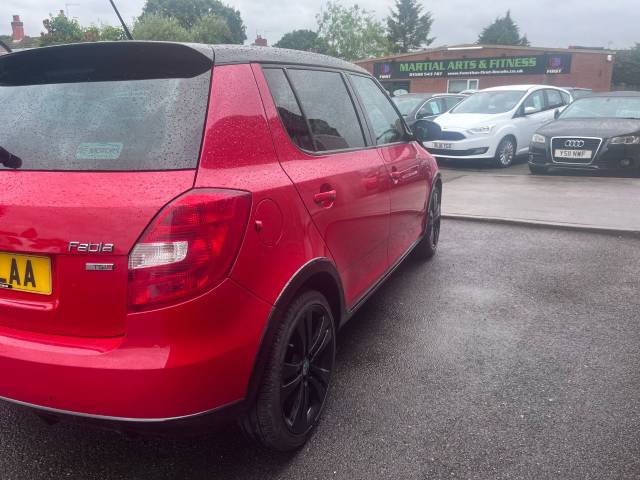 2011 Skoda Fabia 1.2 TSI 105 Monte Carlo Red 5dr Hatch