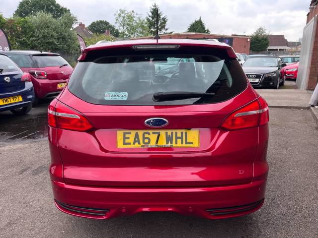 2017 Ford Focus 1.5 TDCi 120 Titanium X ST REPLICA Red 5dr Estate