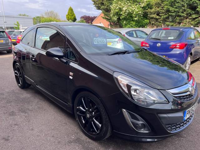 2012 Vauxhall Corsa 1.3 CDTi ecoFLEX Limited Edition Black 3dr Hatch