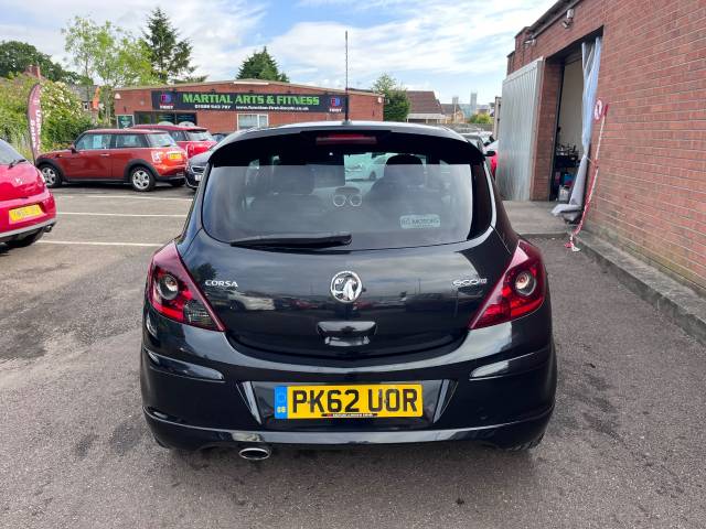 2012 Vauxhall Corsa 1.3 CDTi ecoFLEX Limited Edition Black 3dr Hatch