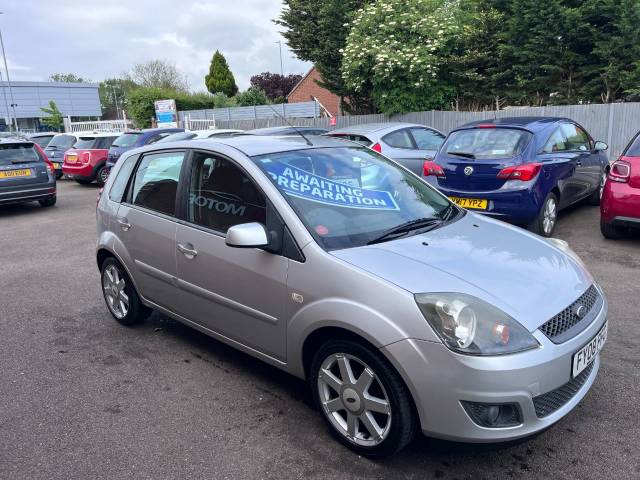 2008 Ford Fiesta 1.4 TDCi Zetec Silver 5dr Hatch, £35 TAX, 62 MPG