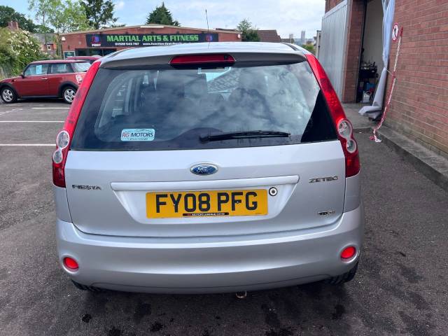2008 Ford Fiesta 1.4 TDCi Zetec Silver 5dr Hatch, £35 TAX, 62 MPG
