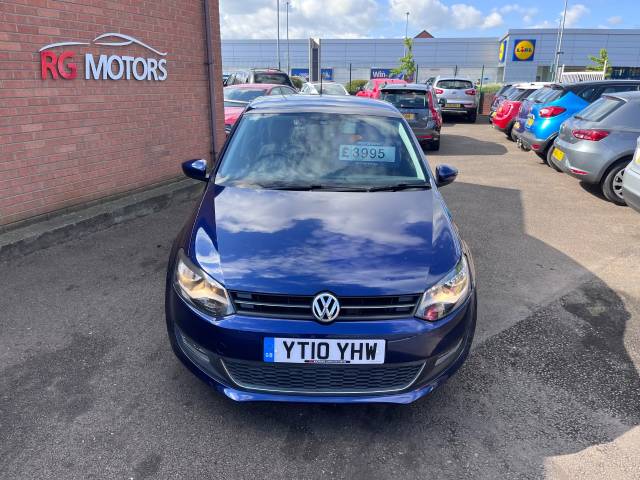 2010 Volkswagen Polo 1.6 TDI 90 SEL Blue 5dr Hatch
