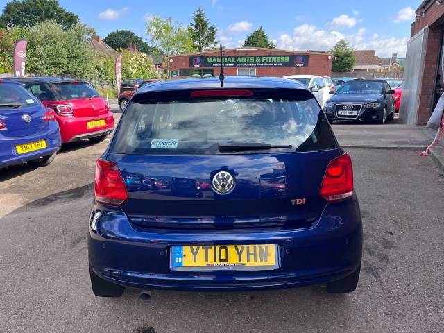2010 Volkswagen Polo 1.6 TDI 90 SEL Blue 5dr Hatch