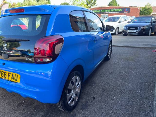 2016 Peugeot 108 1.0 Active Blue 3dr Hatch