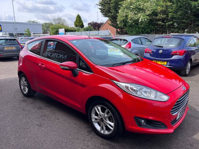 2015 Ford Fiesta 1.25 82 Zetec Red 3dr Hatch