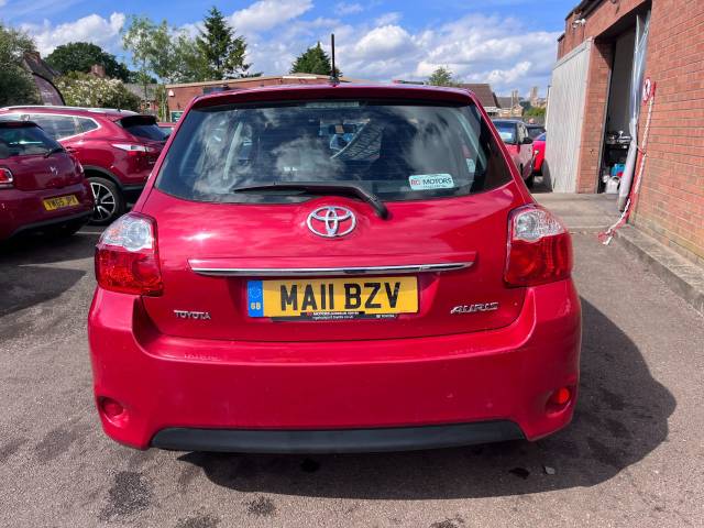 2011 Toyota Auris 1.33 Dual VVTi TR Red 5dr Hatch JUST 38k MILES