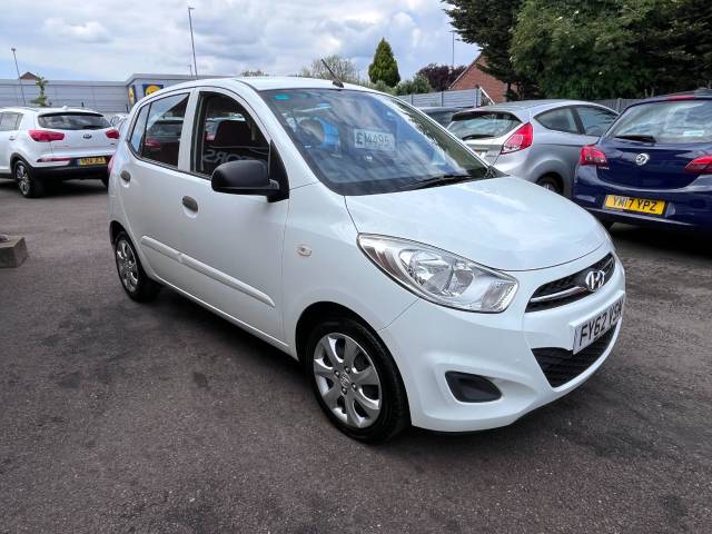 2012 Hyundai i10 1.2 Classic White 5dr Hatch,