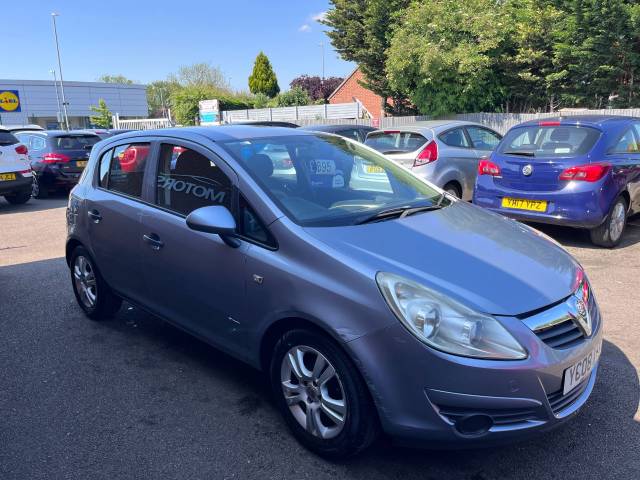 2008 Vauxhall Corsa 1.2i 16V Breeze Silver 5dr Hatch