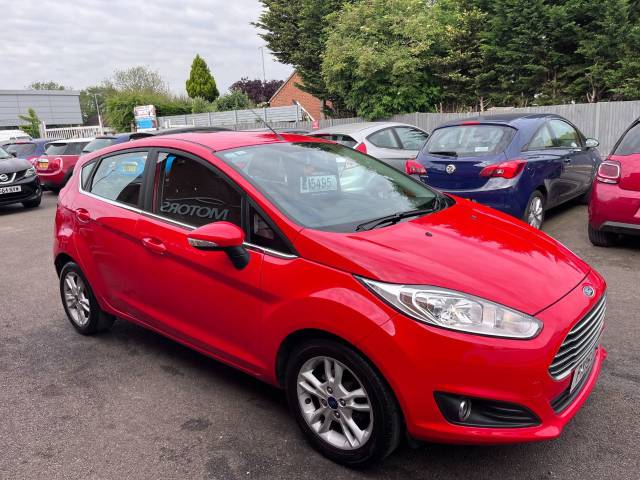 2015 Ford Fiesta 1.0 EcoBoost Zetec Red 5dr Hatch