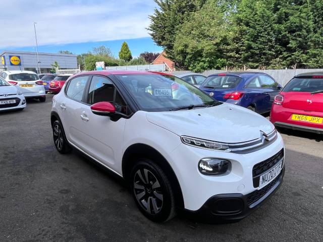 2020 Citroen C3 1.5 BlueHDi 100 Feel White 5dr Hatch
