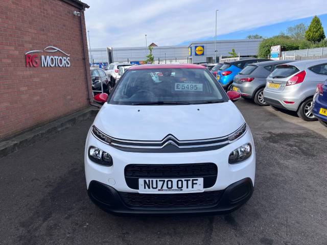 2020 Citroen C3 1.5 BlueHDi 100 Feel White 5dr Hatch