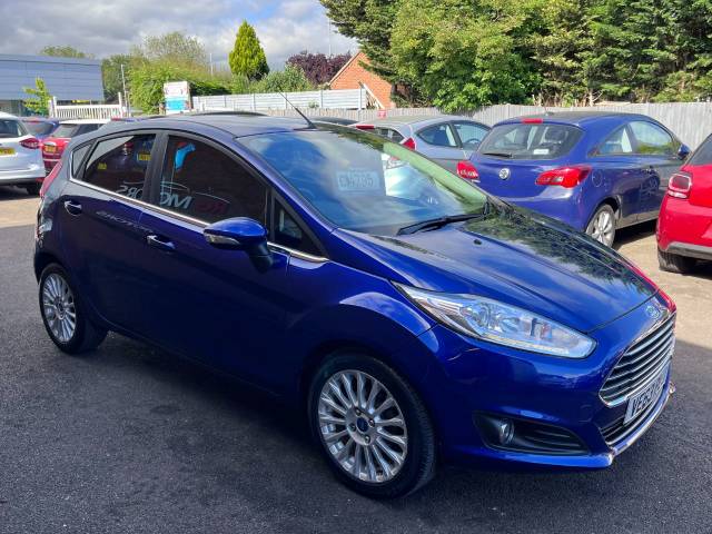 2014 Ford Fiesta 1.5 TDCi Titanium Blue 5dr Hatch