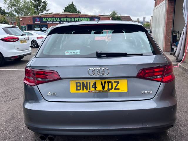 2014 Audi A3 1.4 TFSI SE GREY 5dr HATCH, 1 OWNER