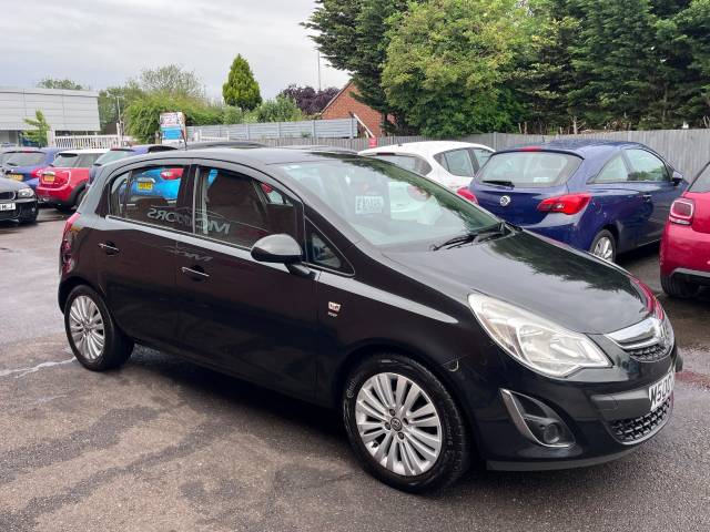 2013 Vauxhall Corsa 1.2 Energy Black 5dr Hatch 1 Owner F.S.H.