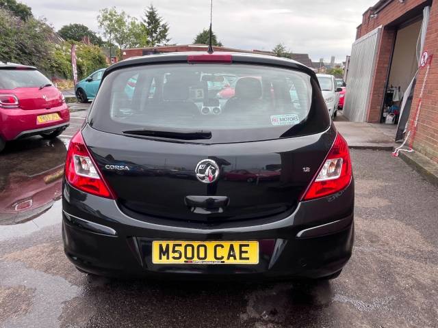 2013 Vauxhall Corsa 1.2 Energy Black 5dr Hatch 1 Owner F.S.H.