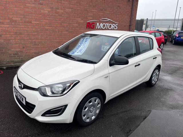 Hyundai i20 1.2 Classic White 5dr Hatch,Only 29k Miles Hatchback Petrol White