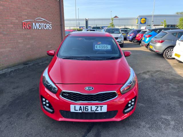 2016 Kia Ceed 1.6 CRDi ISG GT-Line Red 5dr Hatch