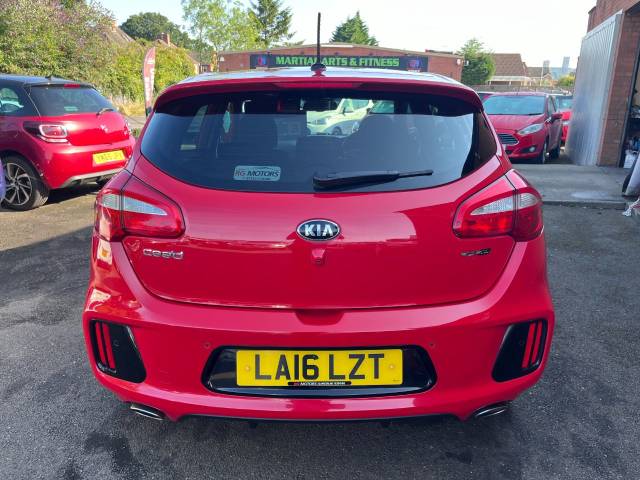 2016 Kia Ceed 1.6 CRDi ISG GT-Line Red 5dr Hatch