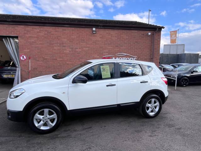 2012 Nissan Qashqai 1.6 [117] Visia White 5dr Hatch
