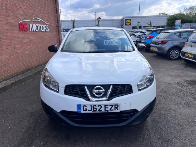 2012 Nissan Qashqai 1.6 [117] Visia White 5dr Hatch