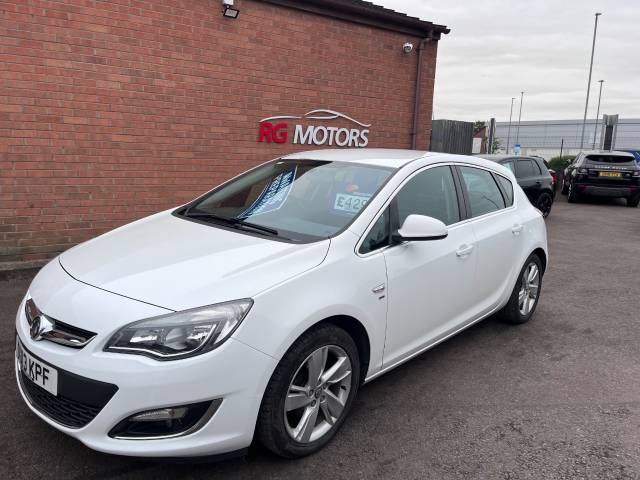 Vauxhall Astra 1.6i 16V SRi 5dr Auto Hatchback Petrol White