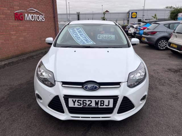 2013 Ford Focus 1.6 TDCi 115 Zetec White 5dr Hatch