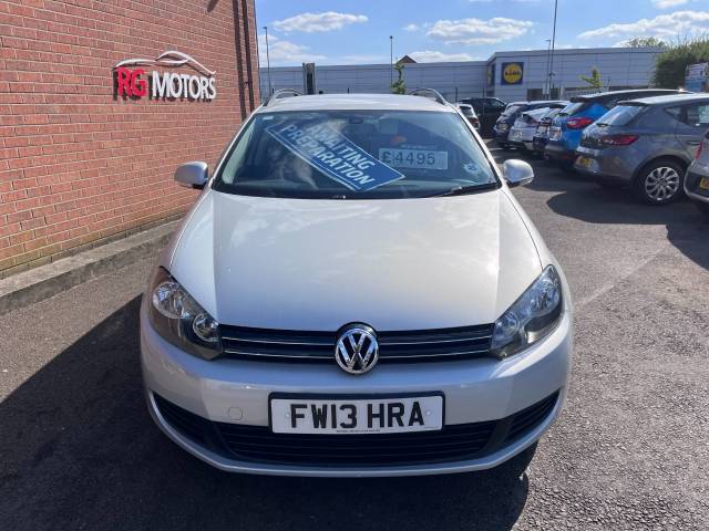 2013 Volkswagen Golf 1.6 TDI 105 SE Silver 5dr Estate