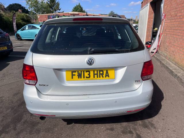 2013 Volkswagen Golf 1.6 TDI 105 SE Silver 5dr Estate