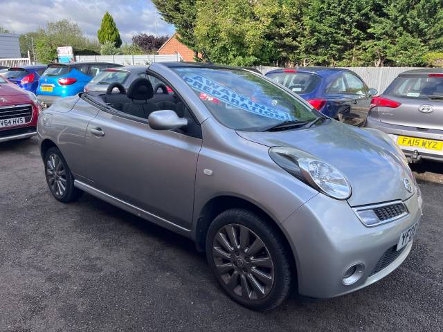 2008 Nissan Micra C + C 1.6 Acenta Silver 2dr Convertible