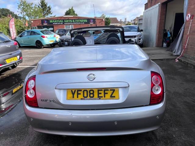 2008 Nissan Micra C + C 1.6 Acenta Silver 2dr Convertible
