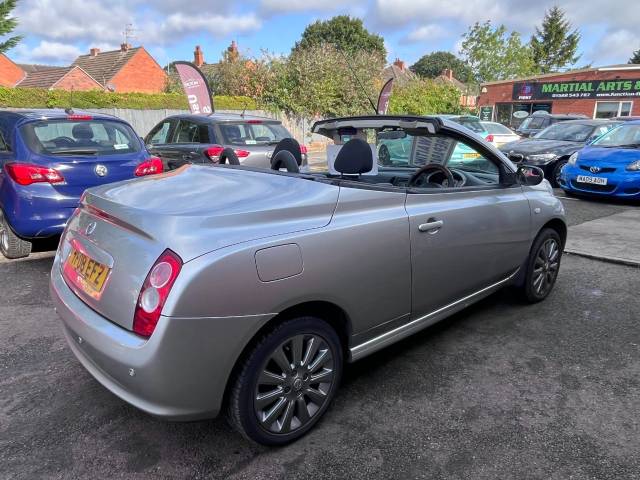 2008 Nissan Micra C + C 1.6 Acenta Silver 2dr Convertible