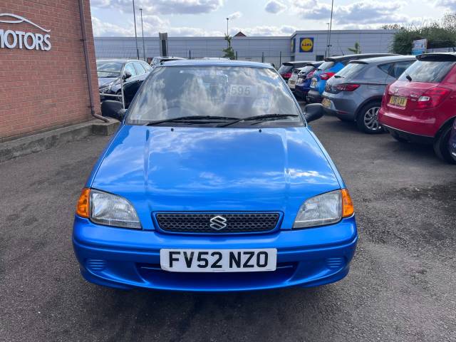 2002 Suzuki Swift 1.0 GLS Blue 3dr Hatch