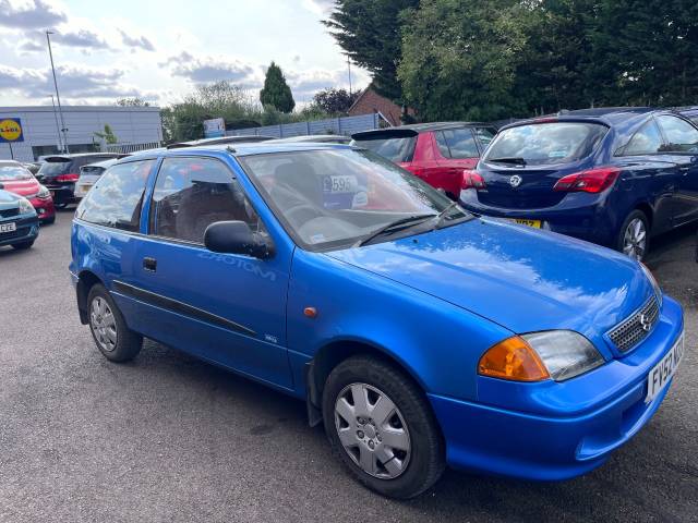 2002 Suzuki Swift 1.0 GLS Blue 3dr Hatch
