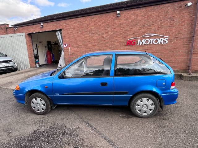 2002 Suzuki Swift 1.0 GLS Blue 3dr Hatch