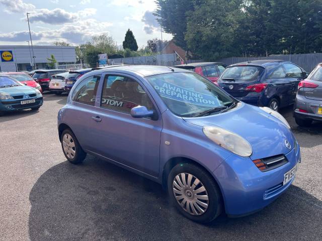 2003 Nissan Micra 1.2 SE Blue 3dr Hatch