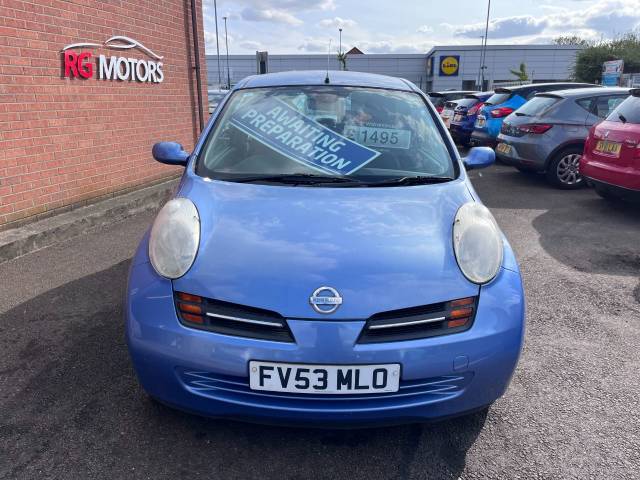 2003 Nissan Micra 1.2 SE Blue 3dr Hatch