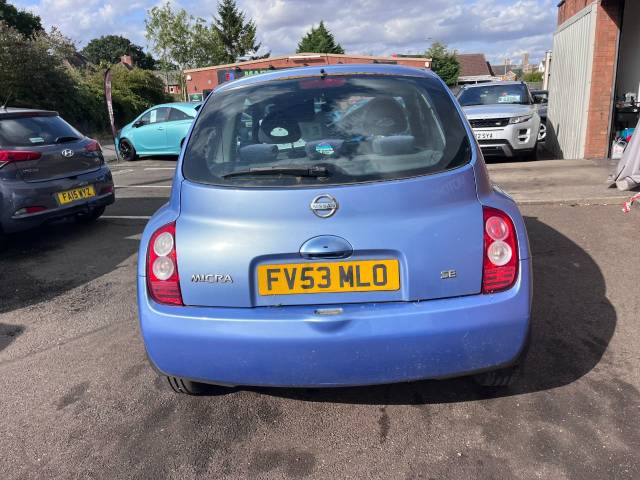 2003 Nissan Micra 1.2 SE Blue 3dr Hatch