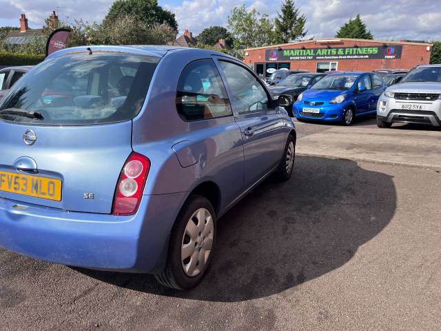 2003 Nissan Micra 1.2 SE Blue 3dr Hatch